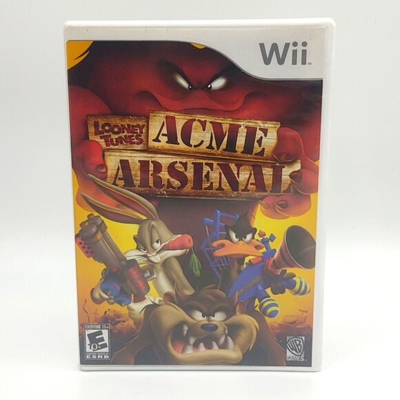 Looney Tunes Acme Arsenal Nintendo Wii Game with Instruction Manual & Ca… - Picture 1 of 4